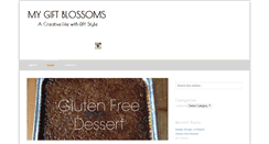 Desktop Screenshot of mygiftblossoms.com